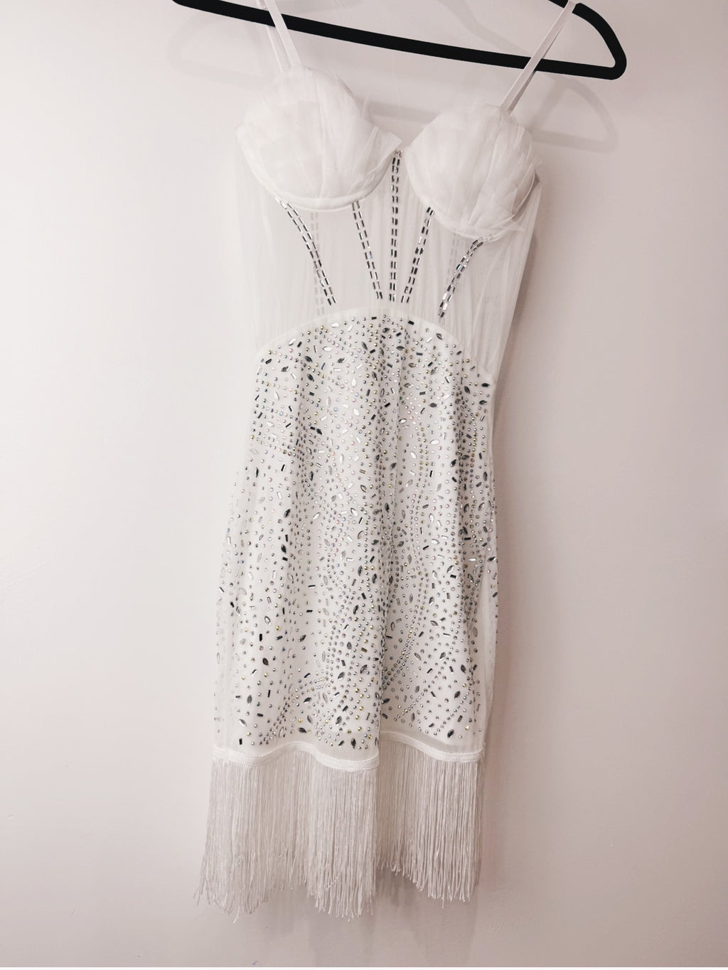 12th Tribe Crystal Fringe Dress