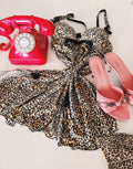 Brazilian Cheetah Slip Dress