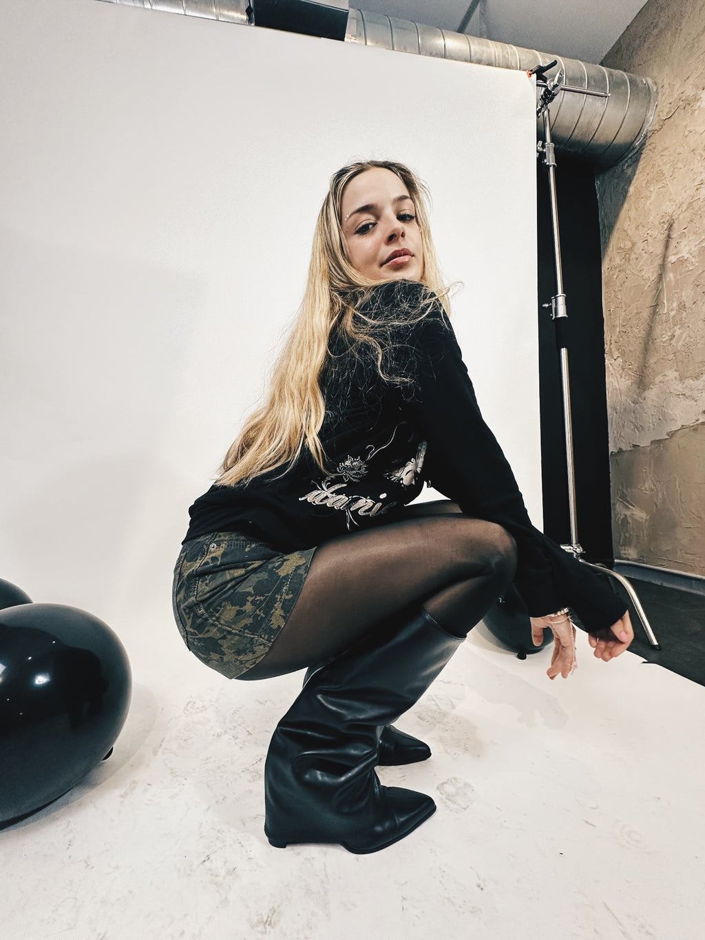 Vintage RSA Embellished Hoodie