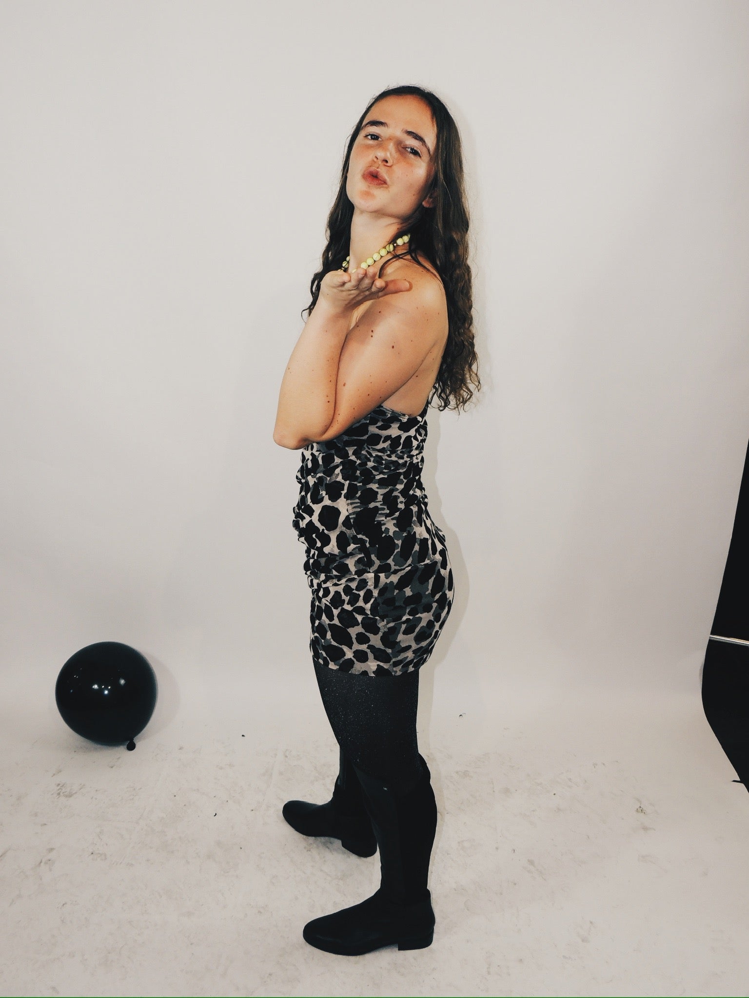 Frederick’s of Hollywood Leopard Mini Dress