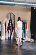Motel Leopard Slip Skirt