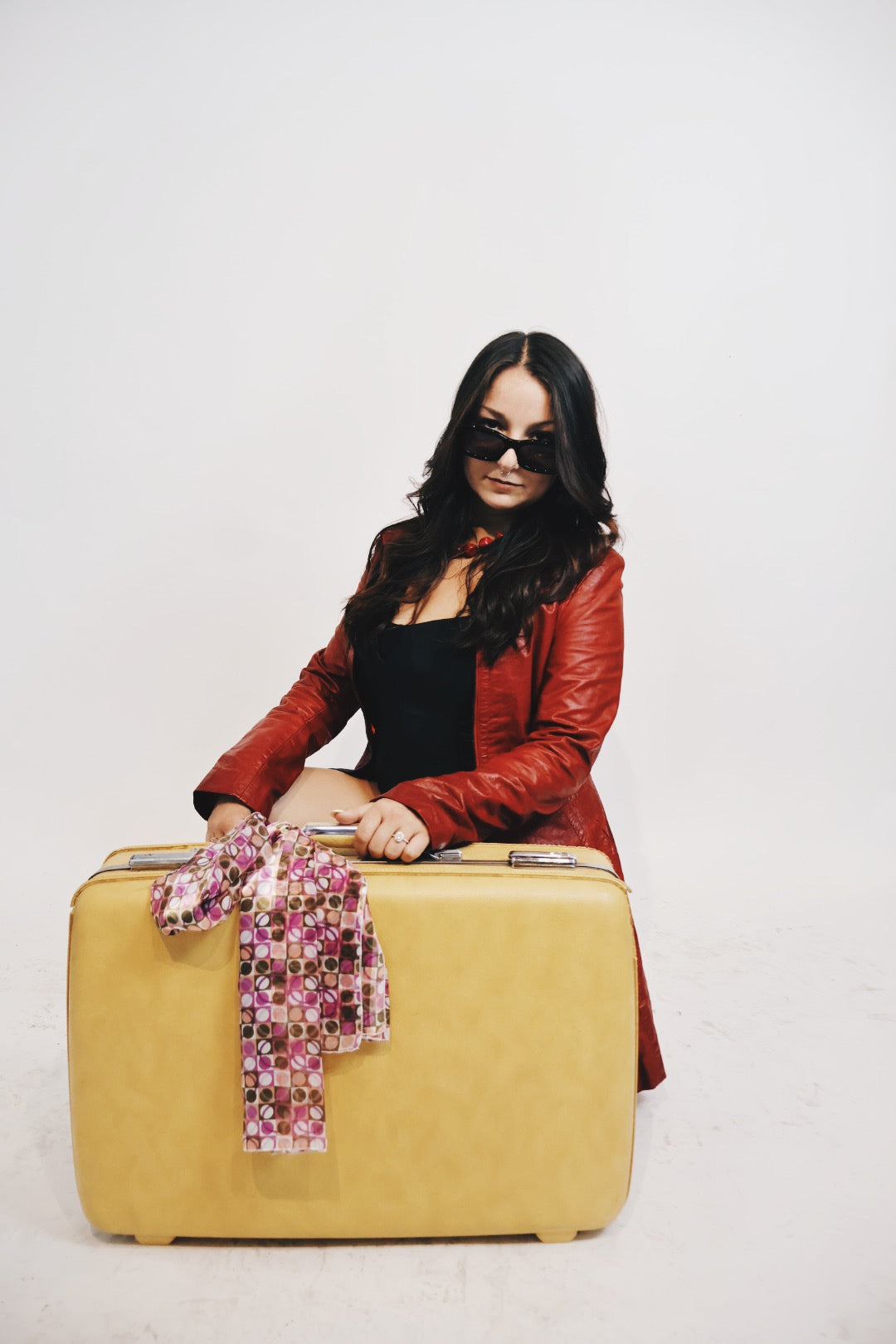 Authentic Red Leather Jacket