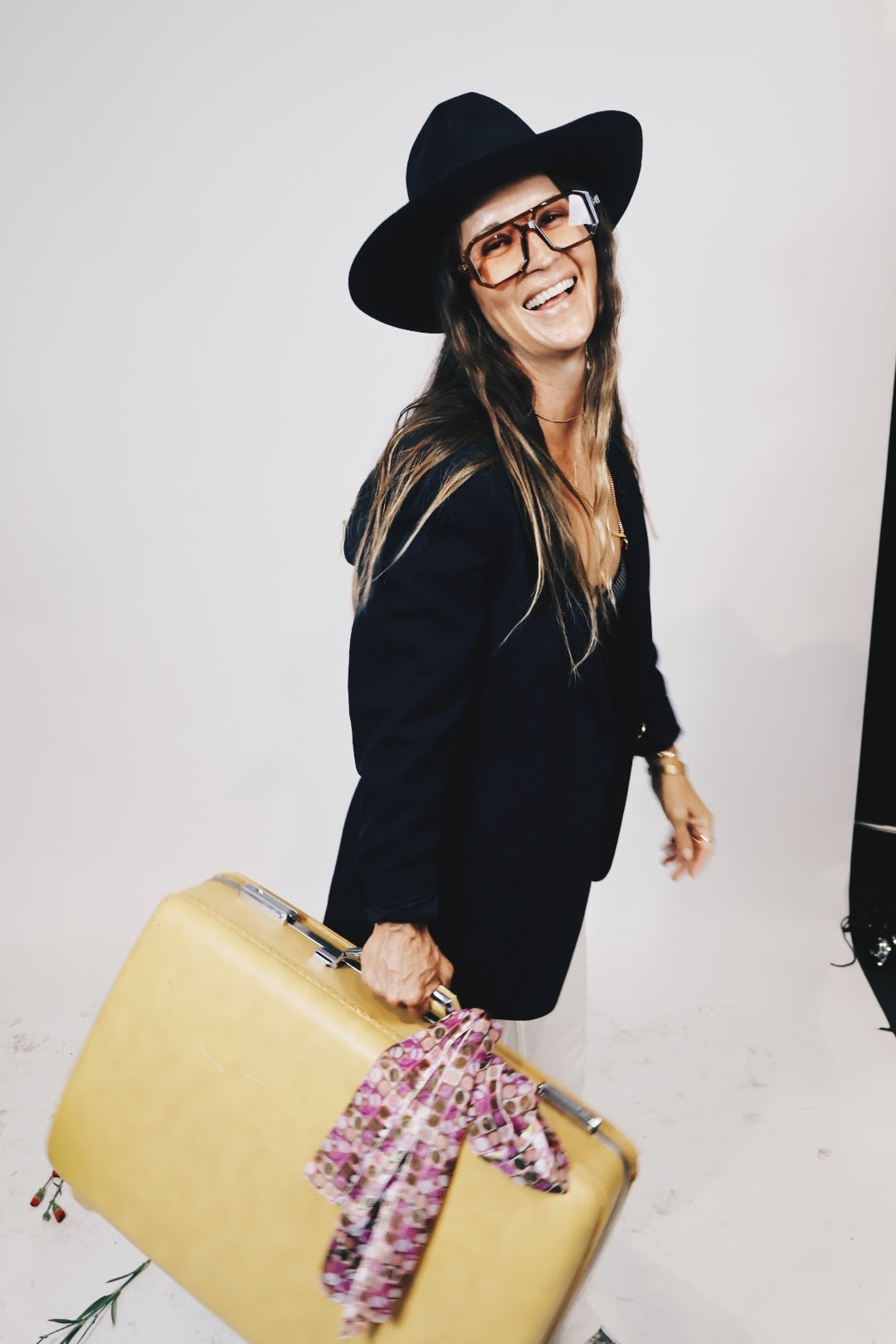 Liz Claiborne Navy Blue Blazer