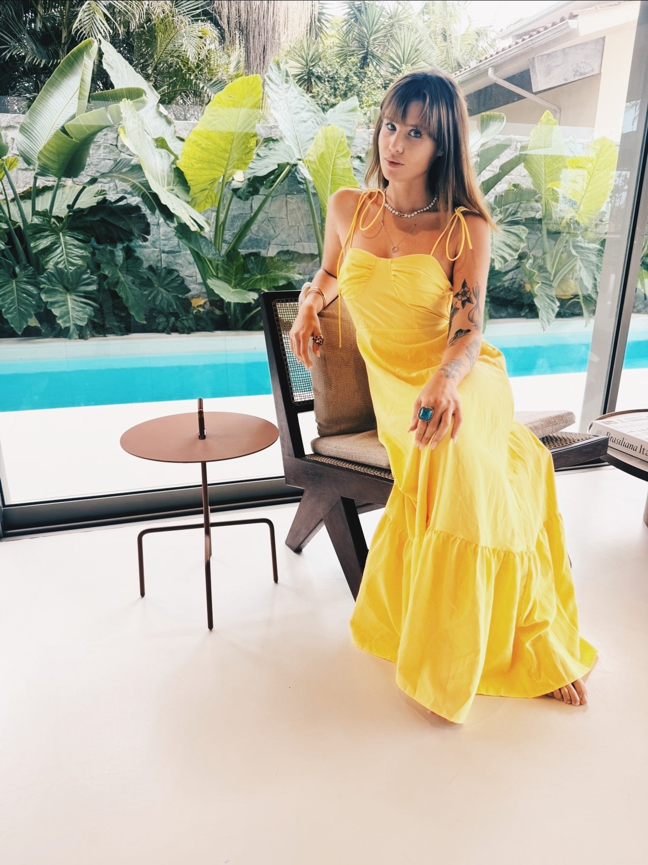 Brazil Sunlight Maxi Dress