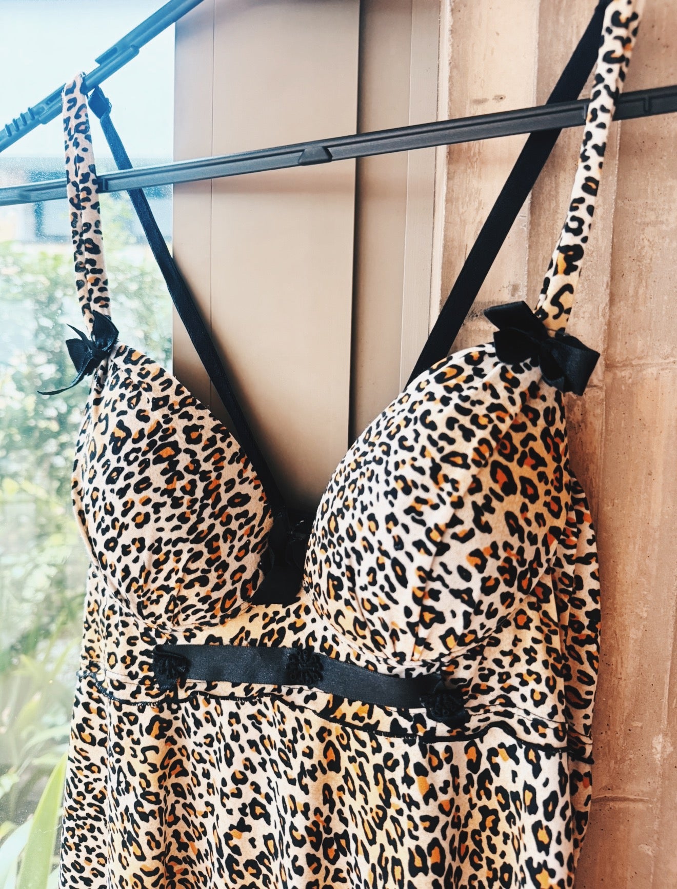 Brazilian Cheetah Slip Dress