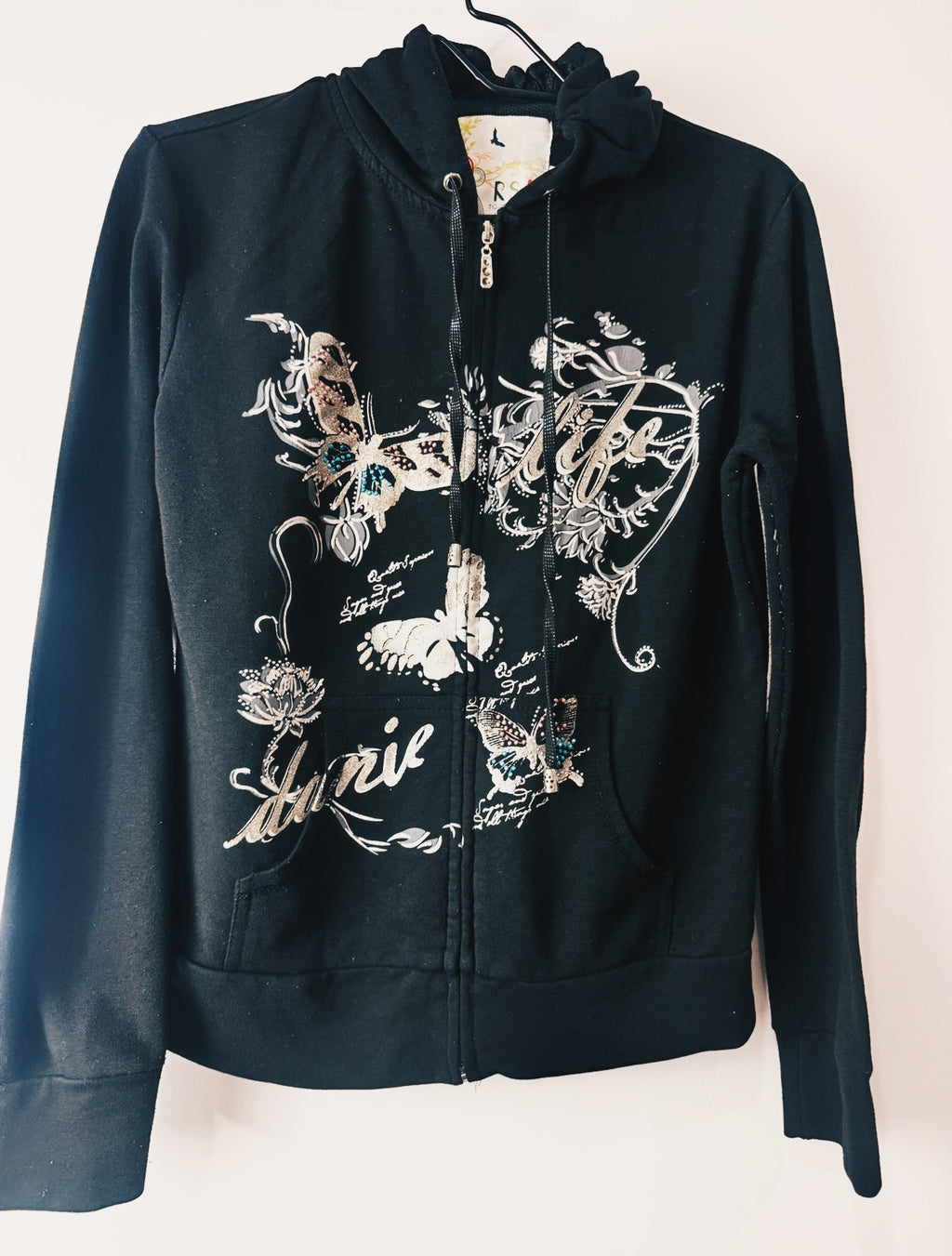 Vintage RSA Embellished Hoodie